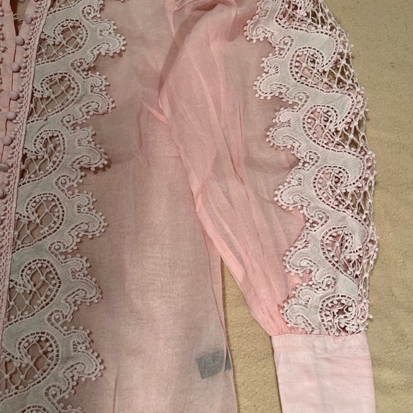 Boston Proper Lace Blouse - Picture 9 of 16